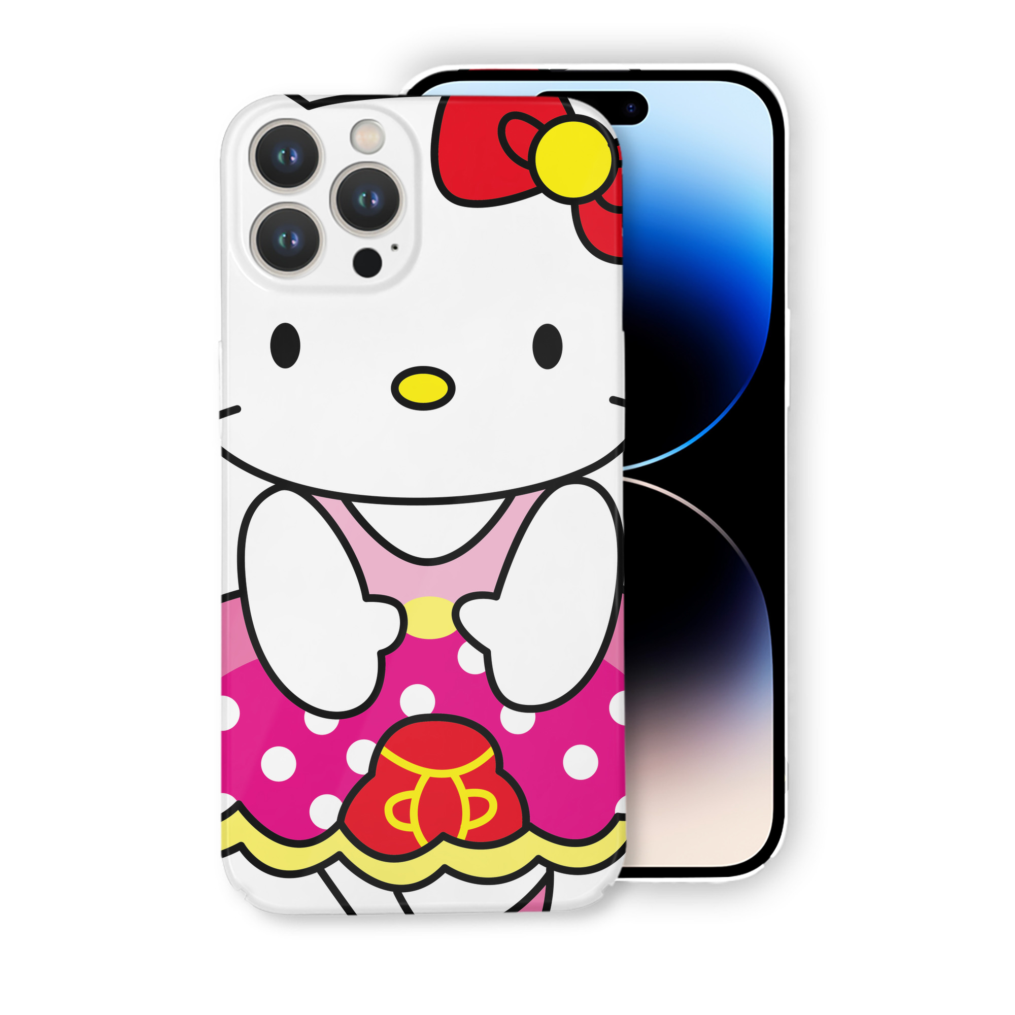（画像用） Hello Kitty ハローキティ 【iPhone 14シリーズ対応】ハードケース